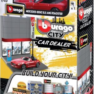 Bburago city 1:43 18-31501 Prodejna aut