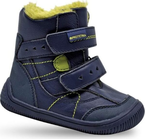 Chlapecké zimní boty Barefoot TOREN NAVY