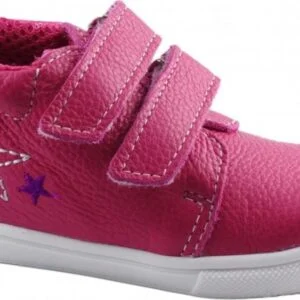 dívčí celoroční obuv J022/M/V - hvězdy růžová