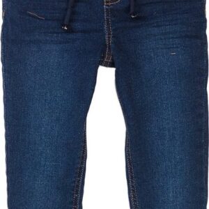 Kalhoty chlapecké podšité džínové s elastanem