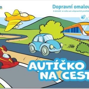 Autíčko na cestě omalovánka A5