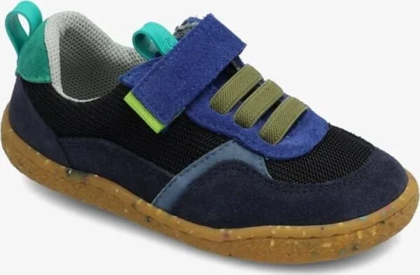 Barefoot dětské tenisky GROUNDIES LOU KIDS DARK BLUE