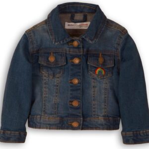 Bunda dívčí džínová