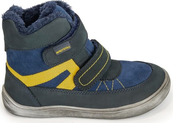 Chlapecké zimní boty Barefoot RODRIGO NAVY