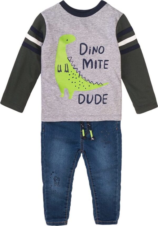 Chlapecký set - tričko a kalhoty džínové