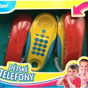 Dětské drátové telefony - český obal