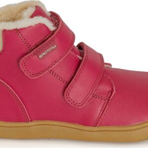 Dívčí zimní boty Barefoot DENY FUXIA