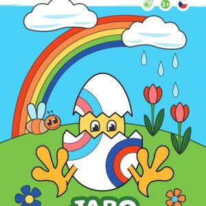 Jaro přišlo k nám - omalovánky A5