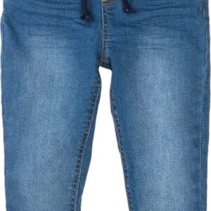 Kalhoty chlapecké podšité džínové s elastanem