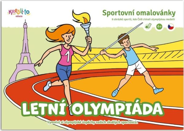 Letní olympiáda - Sportovní omalovánky A5