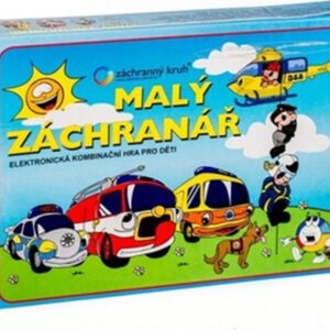 Malý záchranář společenská hra na baterie v krabici 22x16x3cm