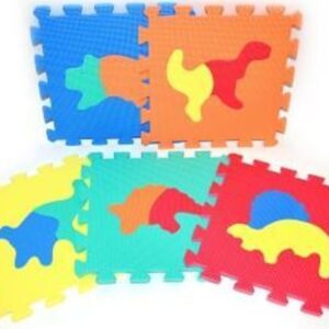 Měkké puzzle bloky DINO 30 cm
