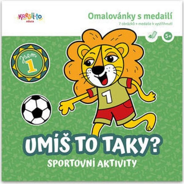 Omalovánky - Umíš to taky? - sportovní aktivity