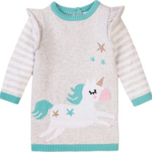 Šaty dívčí úpletové