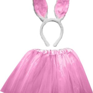 Set karneval - zajíček růžový