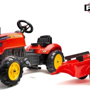 Šlapací traktor 2046AB X-Tractor s vlečkou a otvírací kapotou