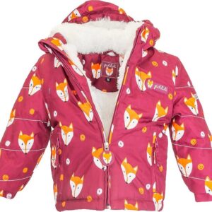 bunda zimní dívčí s kožíškem