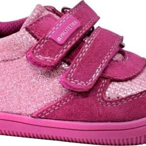 dívčí celoroční boty Barefoot MELANIA FUXIA