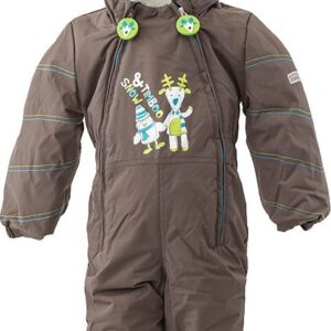 overal zimní chlapecký s kožíškem