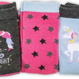 veselé ponožky FUNNY dívčí - 3pack