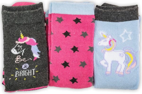 veselé ponožky FUNNY dívčí - 3pack