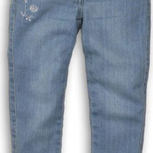 Kalhoty dívčí džínové s elastenem