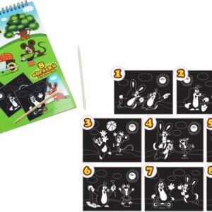 Vyškrabovací notes Krteček