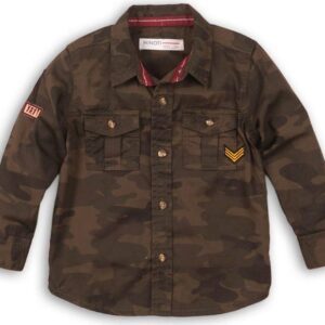 Košile chlapecká maskáčová