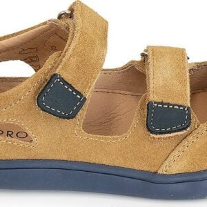 chlapecké sandály Barefoot TERY BROWN