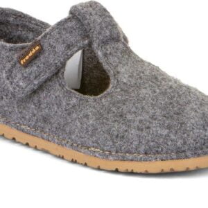 Chlapecké barefoot bačkory FLEXY WOOLY Gray; Froddo; G1700378-2; šedá - 30