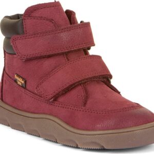 Dívčí zimní barefoot boty ZERU TEX Bordeaux