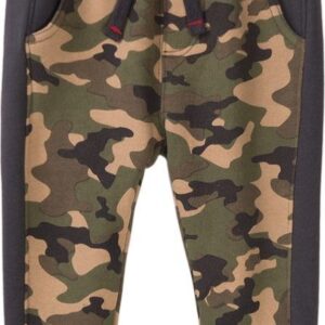 Tepláky chlapecké maskáčové