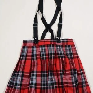 sukně plisovaná se šlemi