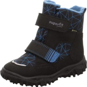 Dětské zimní boty HUSKY Black/Blue Goretex