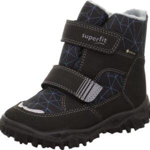 Dětské zimní boty HUSKY Black/Light Gray Gore-tex