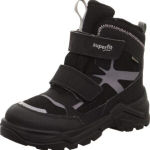 Dětské zimní boty SNOW MAX Black/Light Grey Gore-TEX