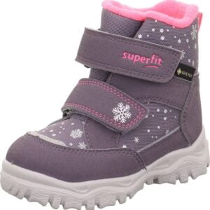 Dívčí zimní boty HUSKY1 Purple/Pink Gore-Tex