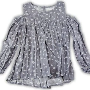 Halenka dívčí s holými rameny