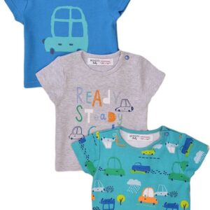 Tričko kojenecké s krátkým rukávem 3pack