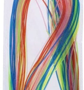 Bužírky 30ks barevné transparentní