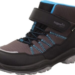 Chlapecké zimní boty JUPITER Black/Turquoise Gore-Tex