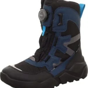 Chlapecké zimní boty ROCKET Black/Turquoise Gore-Tex