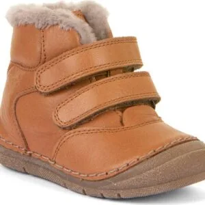 Dětské zimní boty Flexible PAIX UP WINTER Cognac