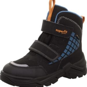 Dětské zimní boty SNOW MAX Black/Blue Gore-TEX