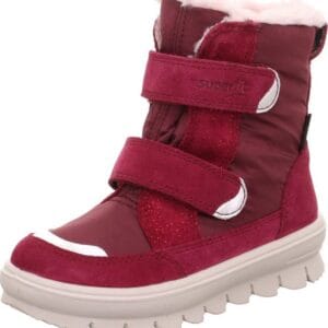 Dívčí zimní boty FLAVIA Red/Silver Gore-Tex