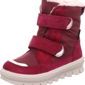 Dívčí zimní boty FLAVIA Red/Silver Gore-Tex