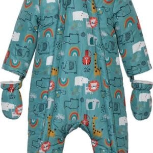 Kombinéza kojenecká zimní podšitá chlupem