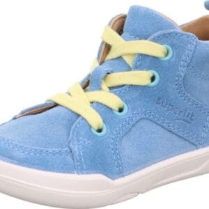 Chlapecké barefit tenisky SUPERFREE Light Blue/Yellow Superfit 1-000539-8400 - světle modrá - 26