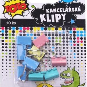 Klip kancelářský 10 ks