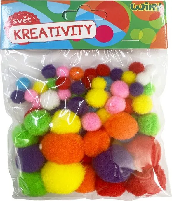 Pom pom mix velikostí